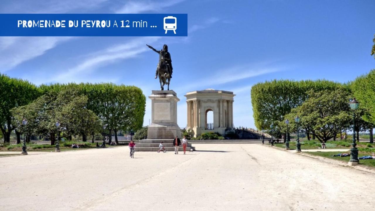 Uncourtsejour - Montpellier Gare - Parking Apartment ภายนอก รูปภาพ
