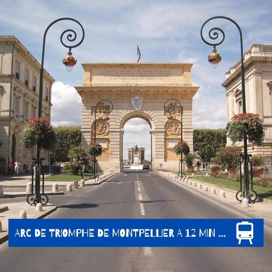 Uncourtsejour - Montpellier Gare - Parking Apartment ภายนอก รูปภาพ